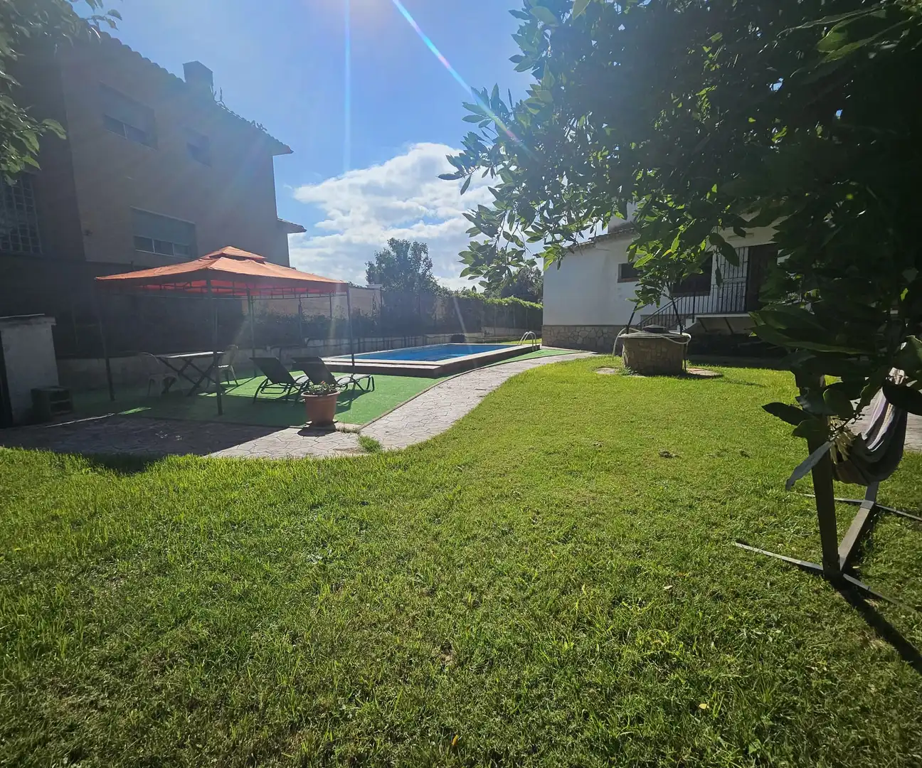 Jardí de Casa o xalet en venda en Cànoves I Samalús amb Calefacció, Jardí privat i Piscina