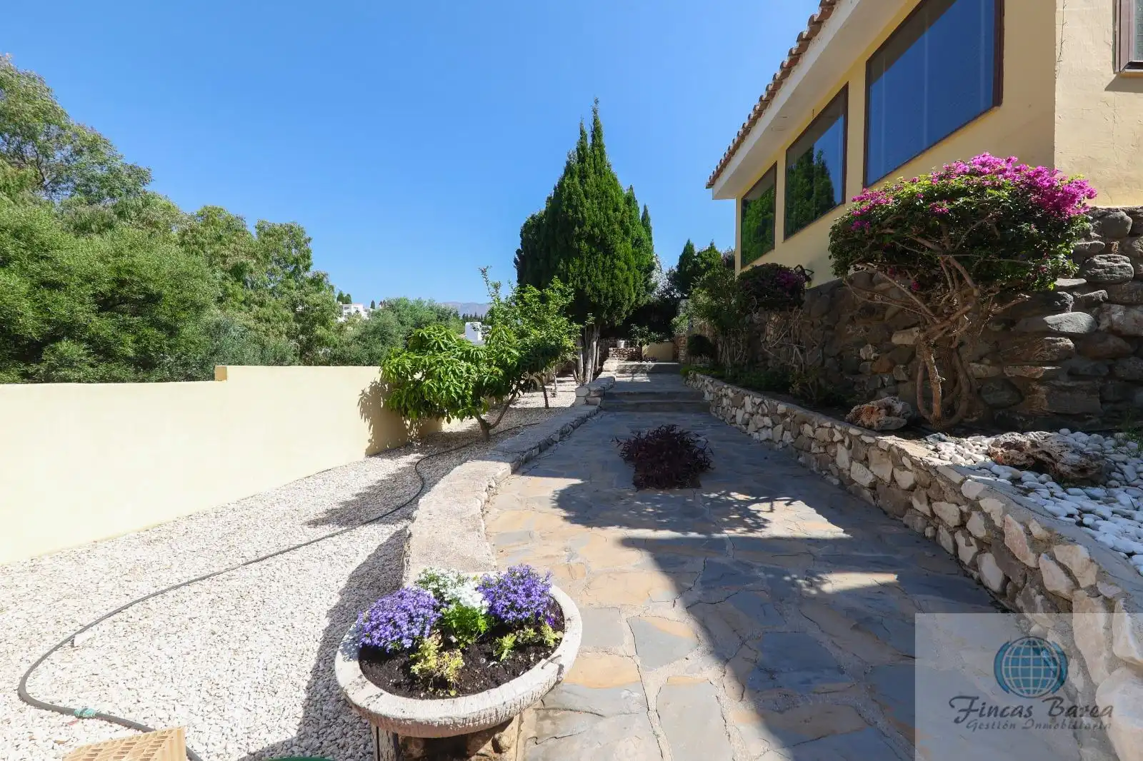 Exterior view of Houses for sale in Mijas  with Air Conditioner, Terrace and Storage room