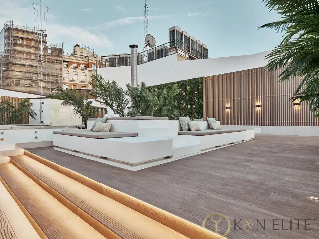 Terrace of Attic for sale in Madrid  with Air Conditioner, Terrace and Swimming Pool