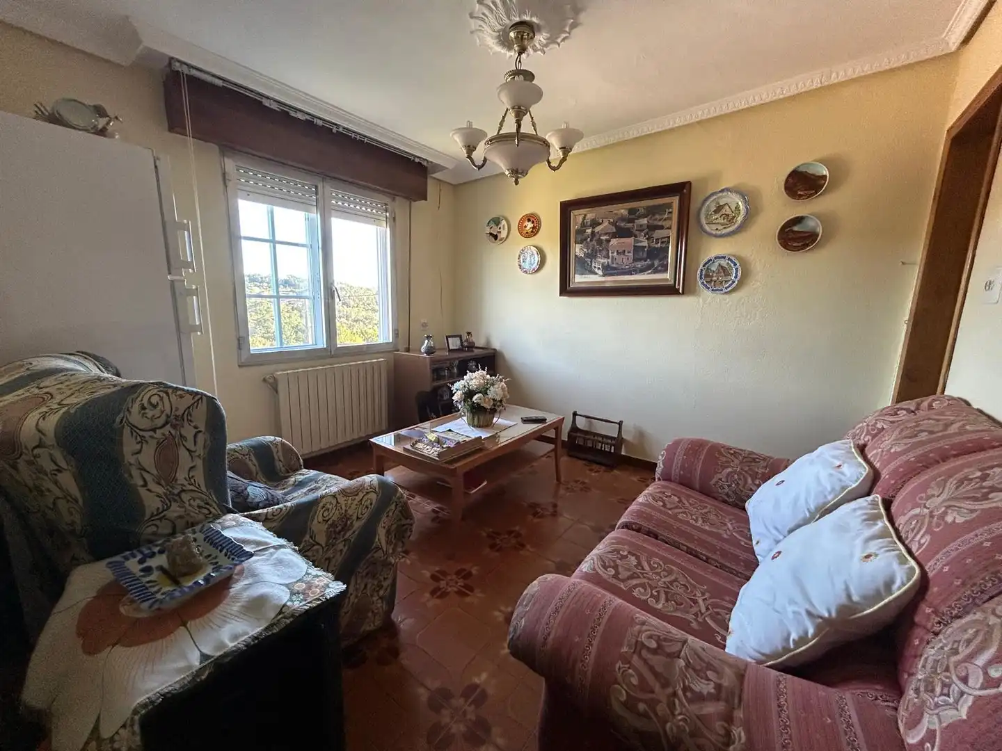 Living room of Houses for sale in Maside  with Heating, Private garden and Terrace