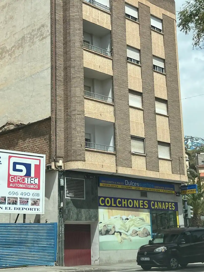 Exterior view of Flat for sale in Murcia  with Storage room, Furnished and Balcony