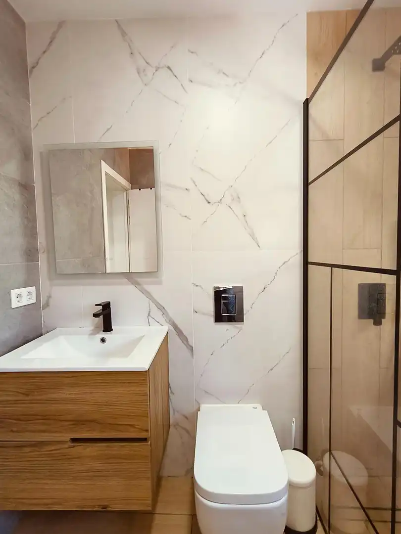 Baño de Piso de alquiler en Santa Cruz de Tenerife con Aire acondicionado y Amueblado