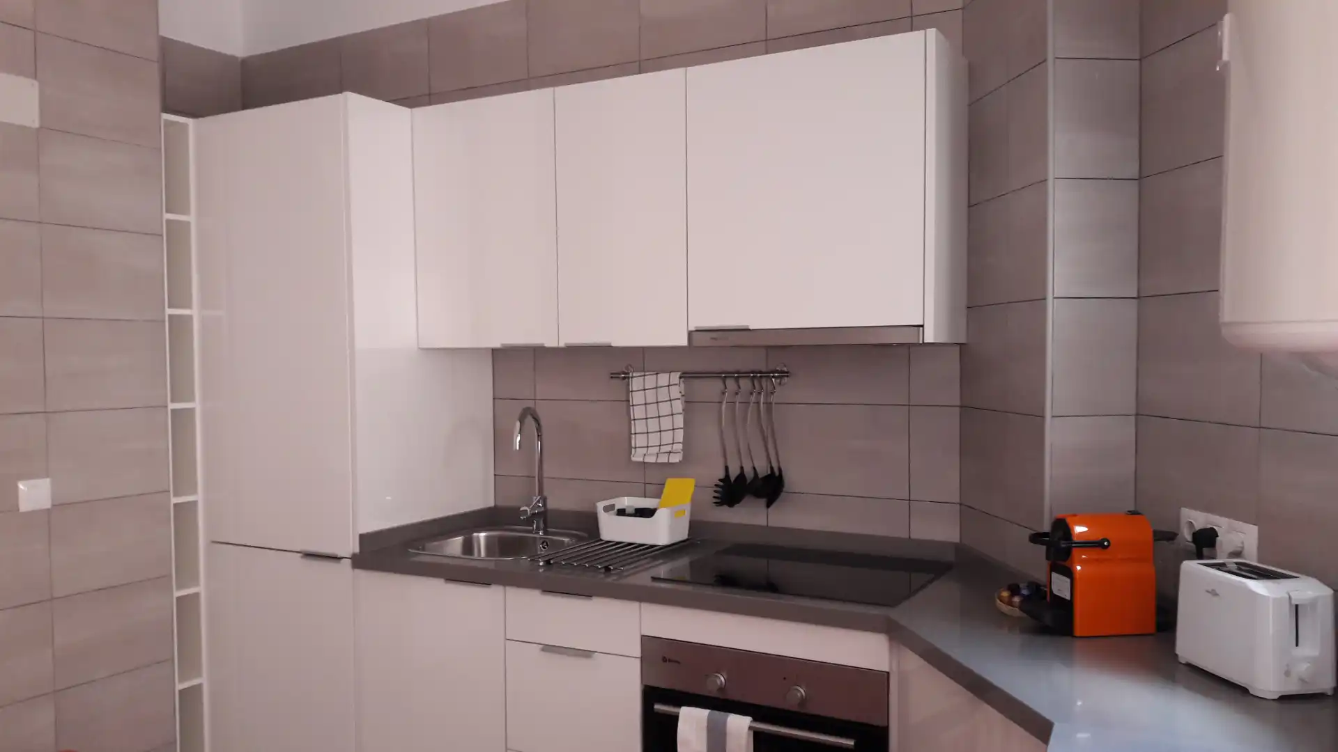 Cocina de Piso de alquiler en Málaga con Aire acondicionado y Amueblado