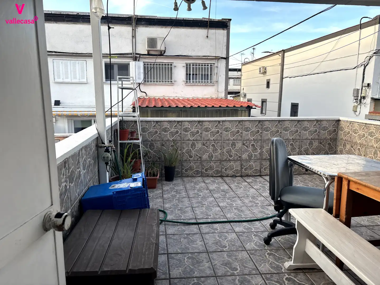 Terraza de Casa adosada en venta en Madrid con Aire acondicionado, Parquet y Terraza