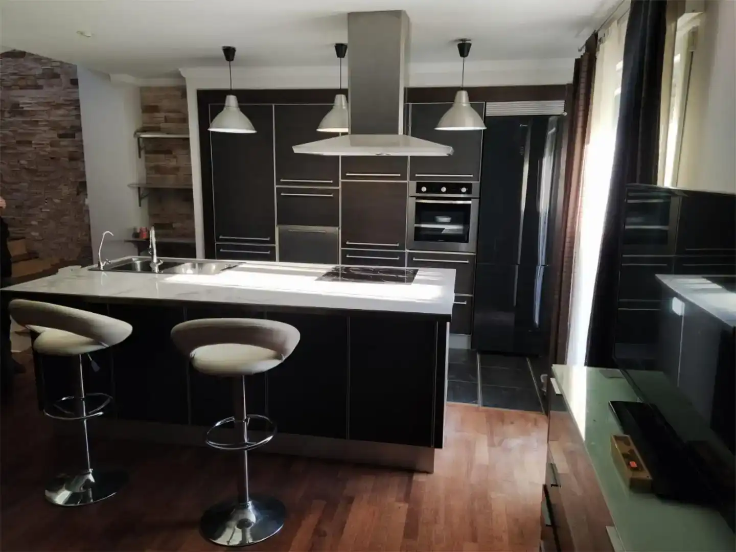 Cocina de Ático en venta en Xeresa con Aire acondicionado y Balcón