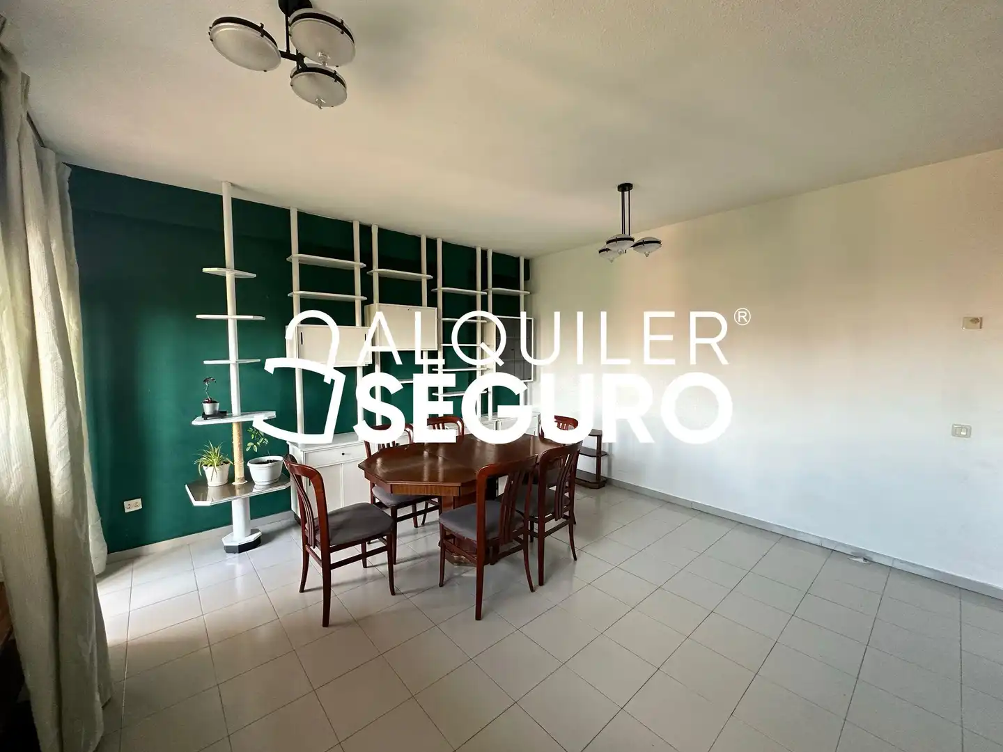 Dining room of Flat for rent in Madrid  with Heating, Terrace and Furnished