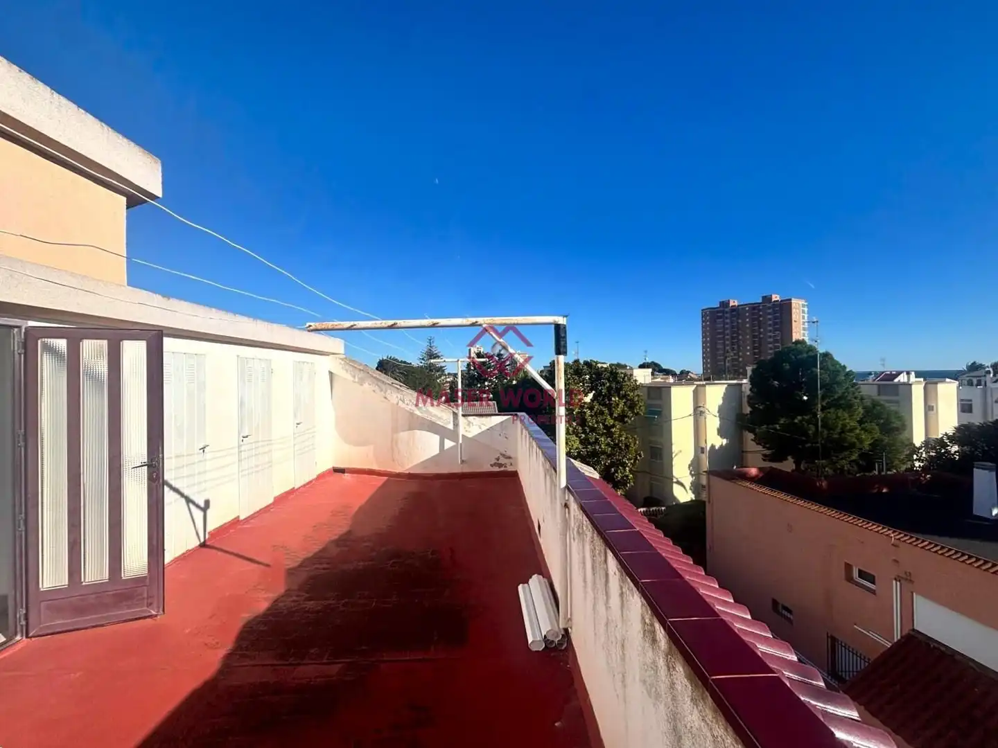 Terrassa de Apartament en venda en San Javier amb Aire condicionat, Calefacció i Jardí privat