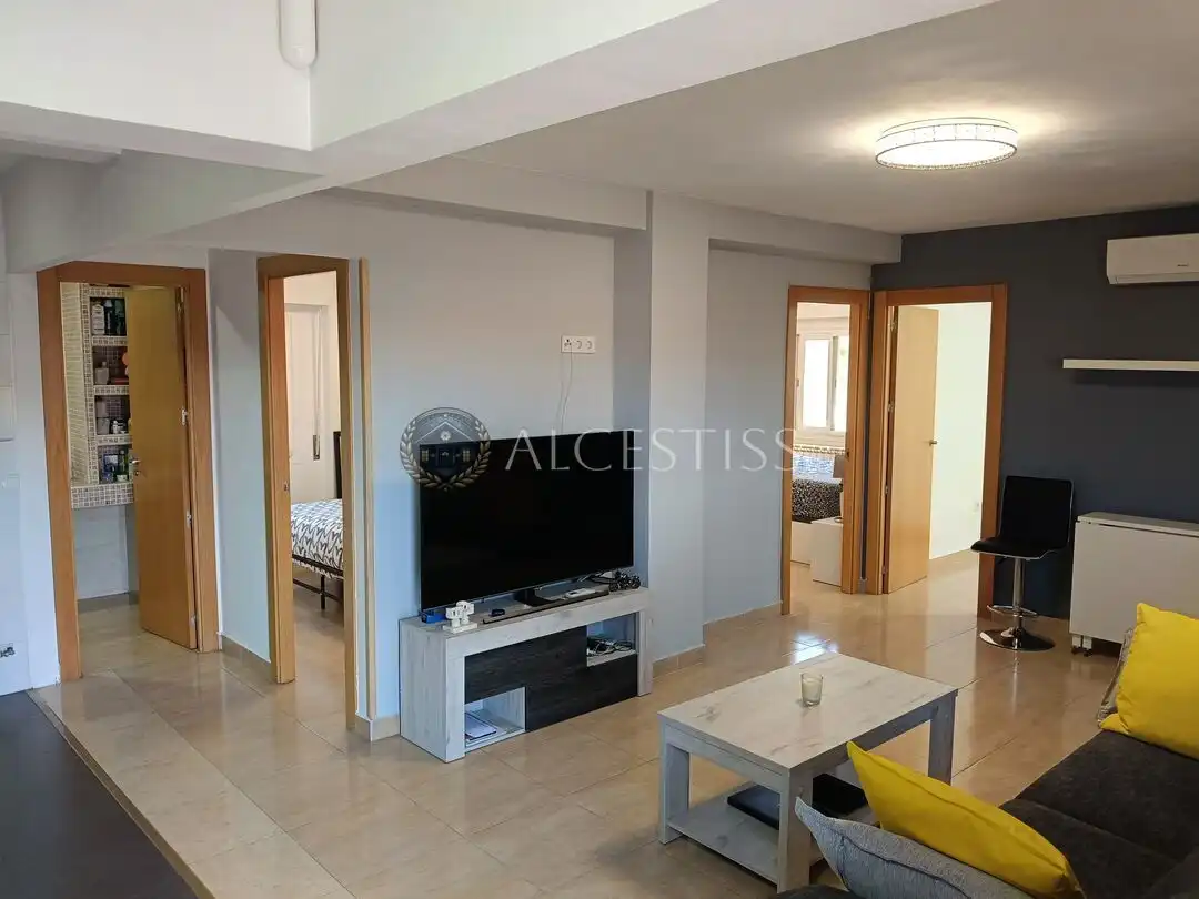 Sala d'estar de Casa o xalet en venda en El Viso de San Juan amb Aire condicionat, Calefacció i Jardí privat