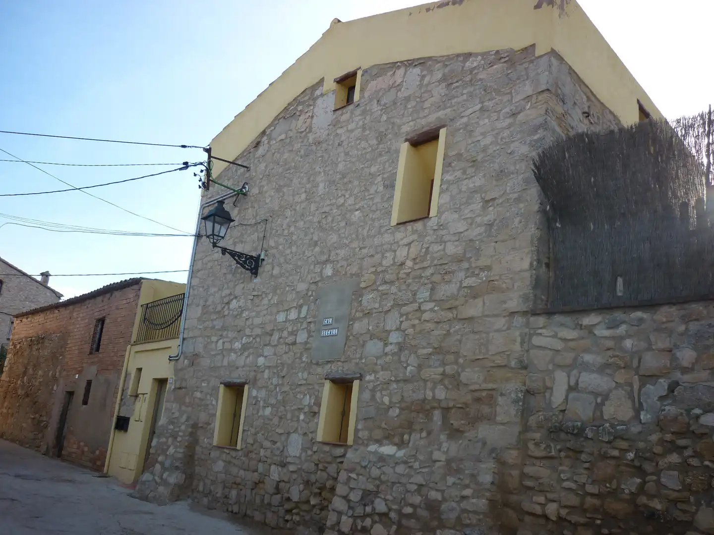 Vista exterior de Casa adosada en venta en Montblanc con Terraza, Amueblado y Horno