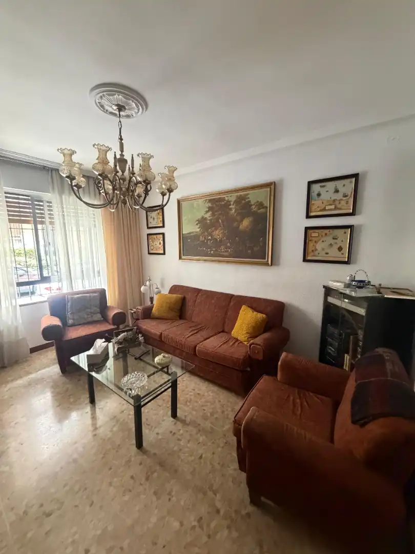 Sala de estar de Piso en venta en Madrid con Amueblado