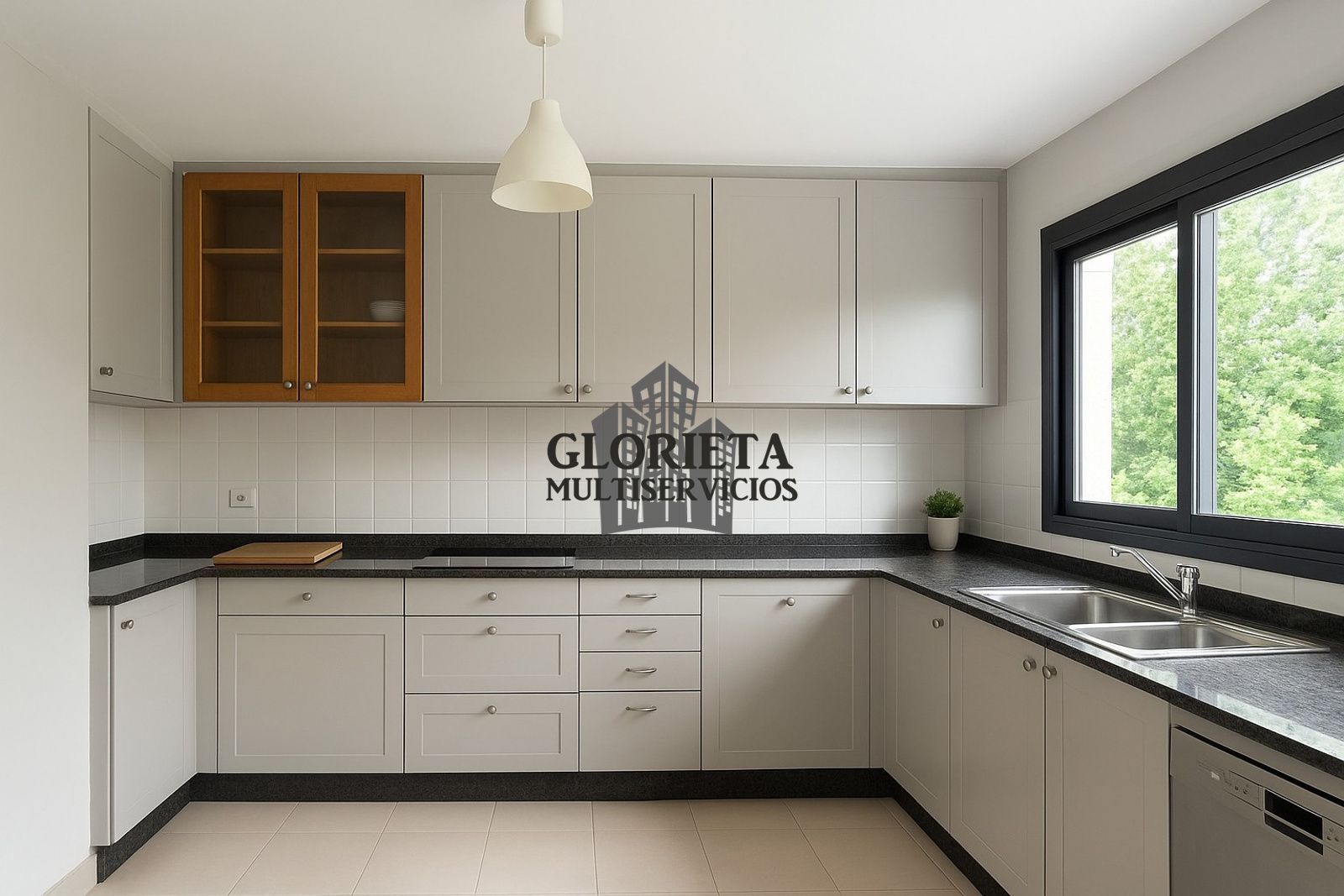 Kitchen of Flat for sale in Vigo   with Heating, Parquet flooring and Terrace