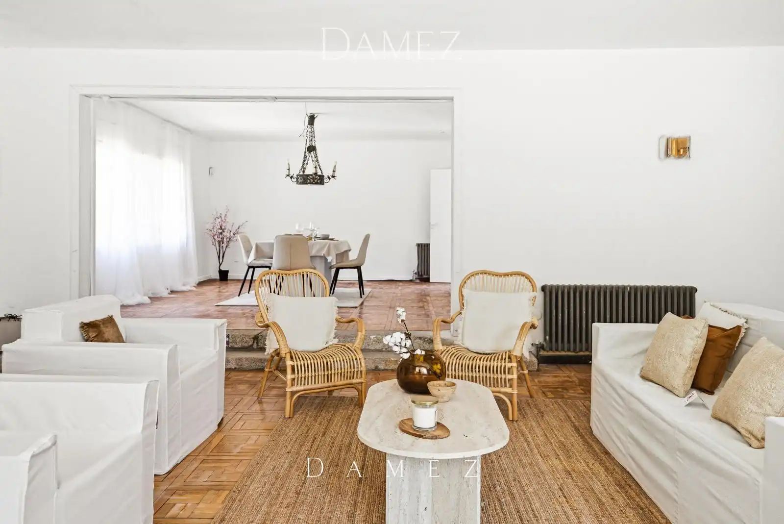 Living room of Houses for sale in Villanueva de la Cañada  with Terrace, Storage room and Swimming Pool