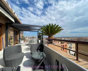 Terrace of Duplex for sale in Tudela  with Air Conditioner, Heating and Parquet flooring