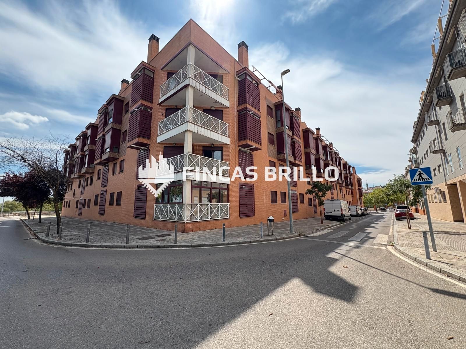 Exterior view of Flat for sale in Cáceres Capital  with Air Conditioner, Heating and Storage room