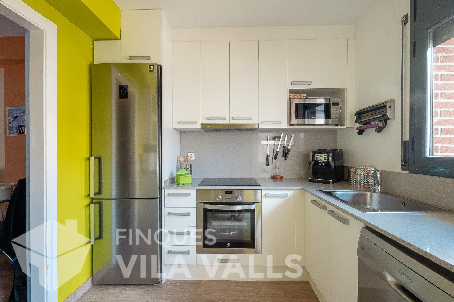 Cuina de Pis en venda en Sant Feliu de Codines amb Aire condicionat, Calefacció i Parquet