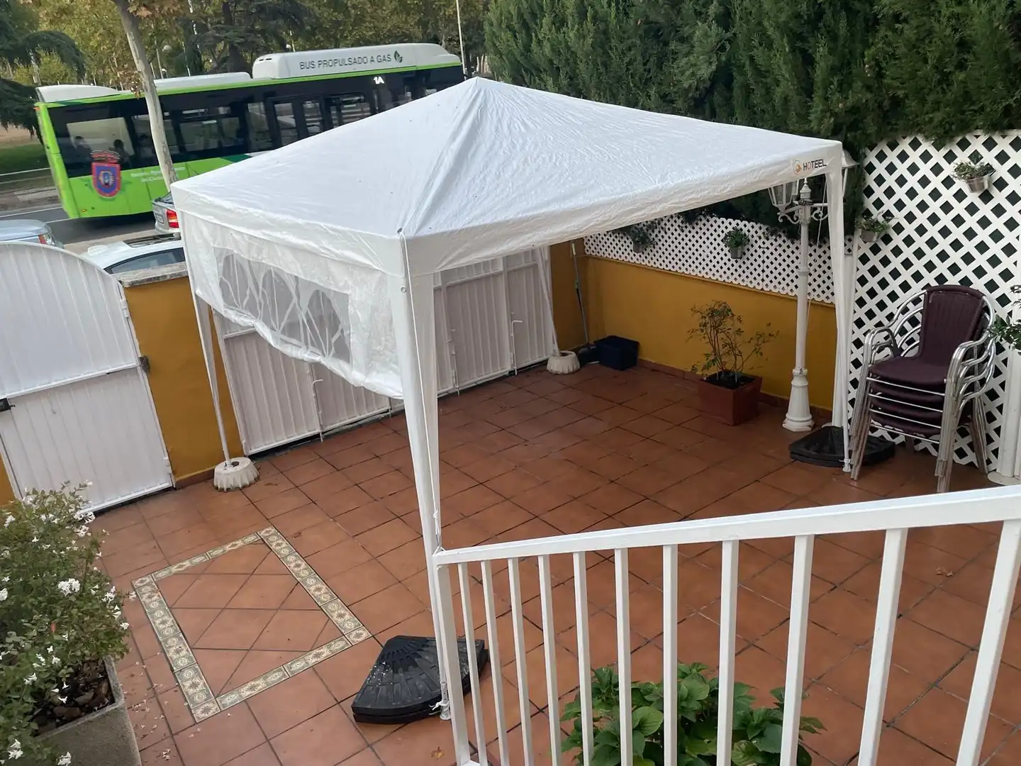 Terrace of Detached homes for sale in Ciudad Real  with Heating, Parquet flooring and Storage room