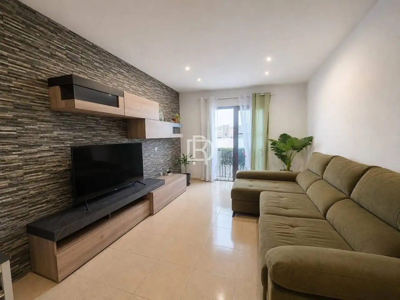 Sala de estar de Piso de alquiler en Santa Cruz de Tenerife con Amueblado y Balcón