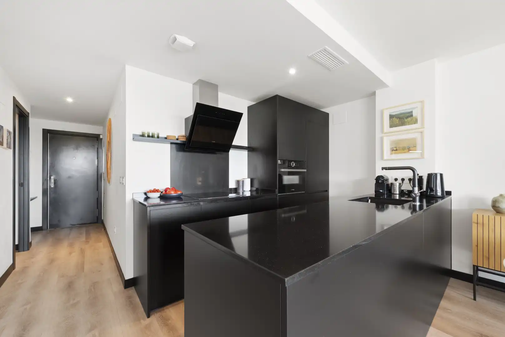 Cocina de Apartamento en venta en Mijas con Aire acondicionado, Terraza y Piscina