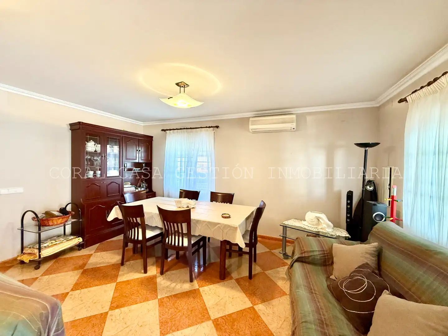 Dining room of Houses for rent in Almenara  with Air Conditioner, Terrace and Furnished