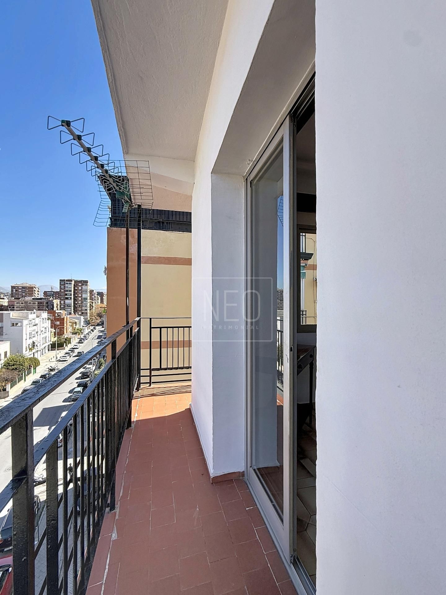 Balcony of Flat for sale in  Granada Capital  with Air Conditioner and Balcony