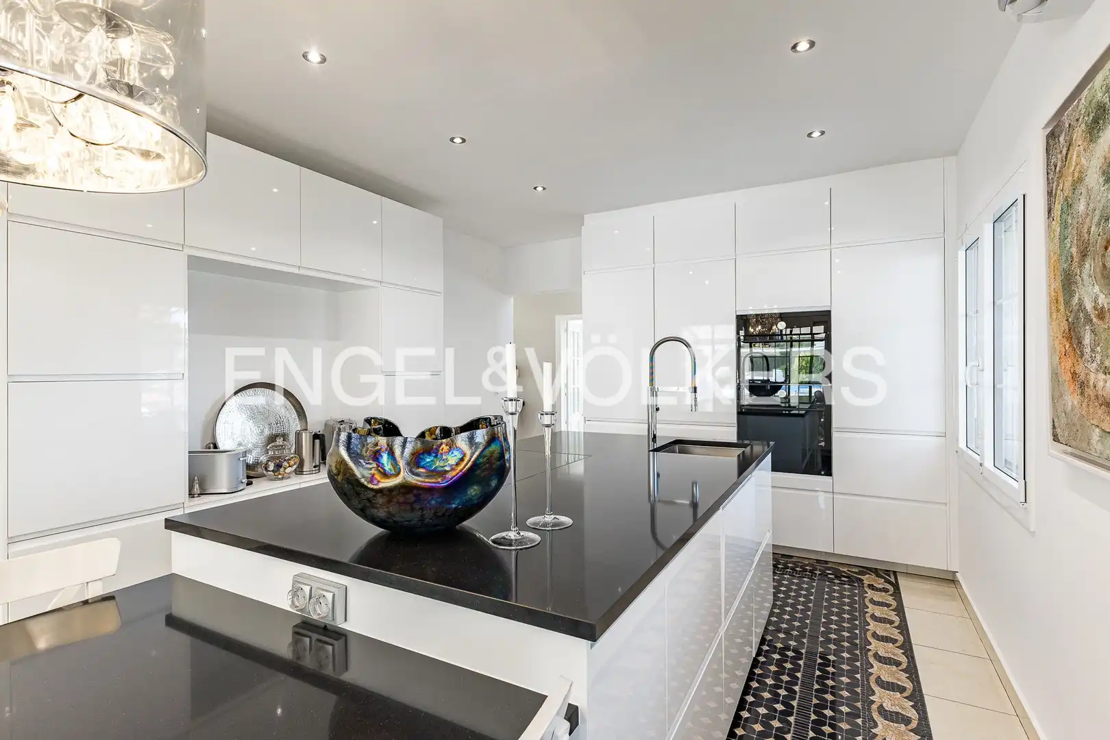 Cocina de Casa o chalet en venta en Sant Pere de Ribes con Aire acondicionado, Calefacción y Jardín privado