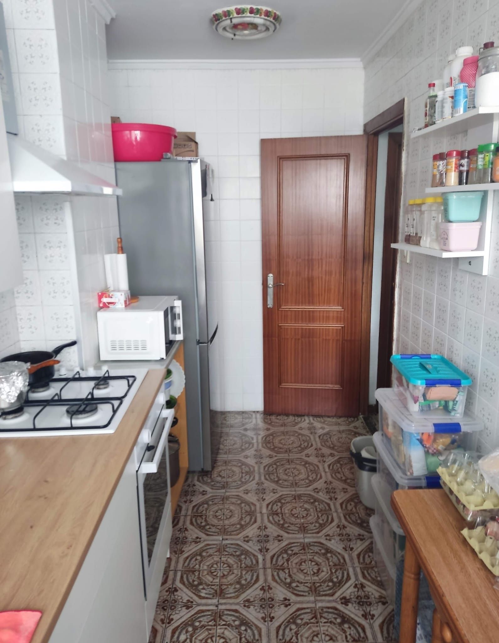 Kitchen of Flat for sale in Torrent  with Air Conditioner