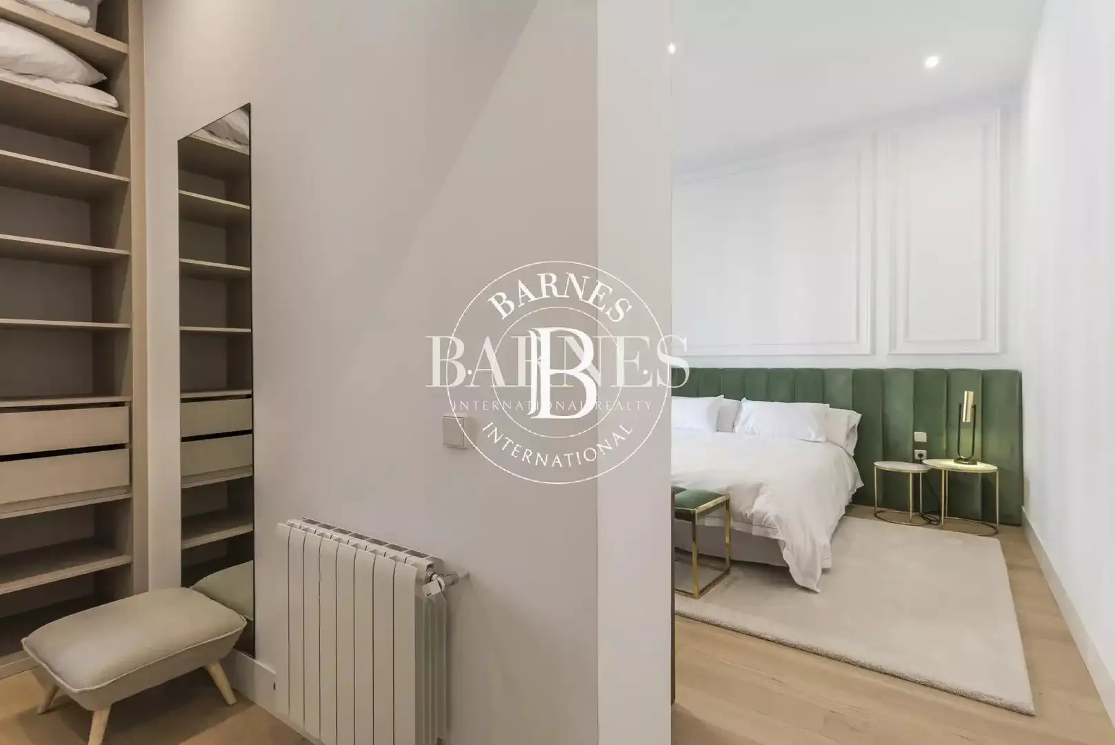 Schlafzimmer von Wohnung zur Miete in Madrid mit Klimaanlage, Heizung und Abstellraum