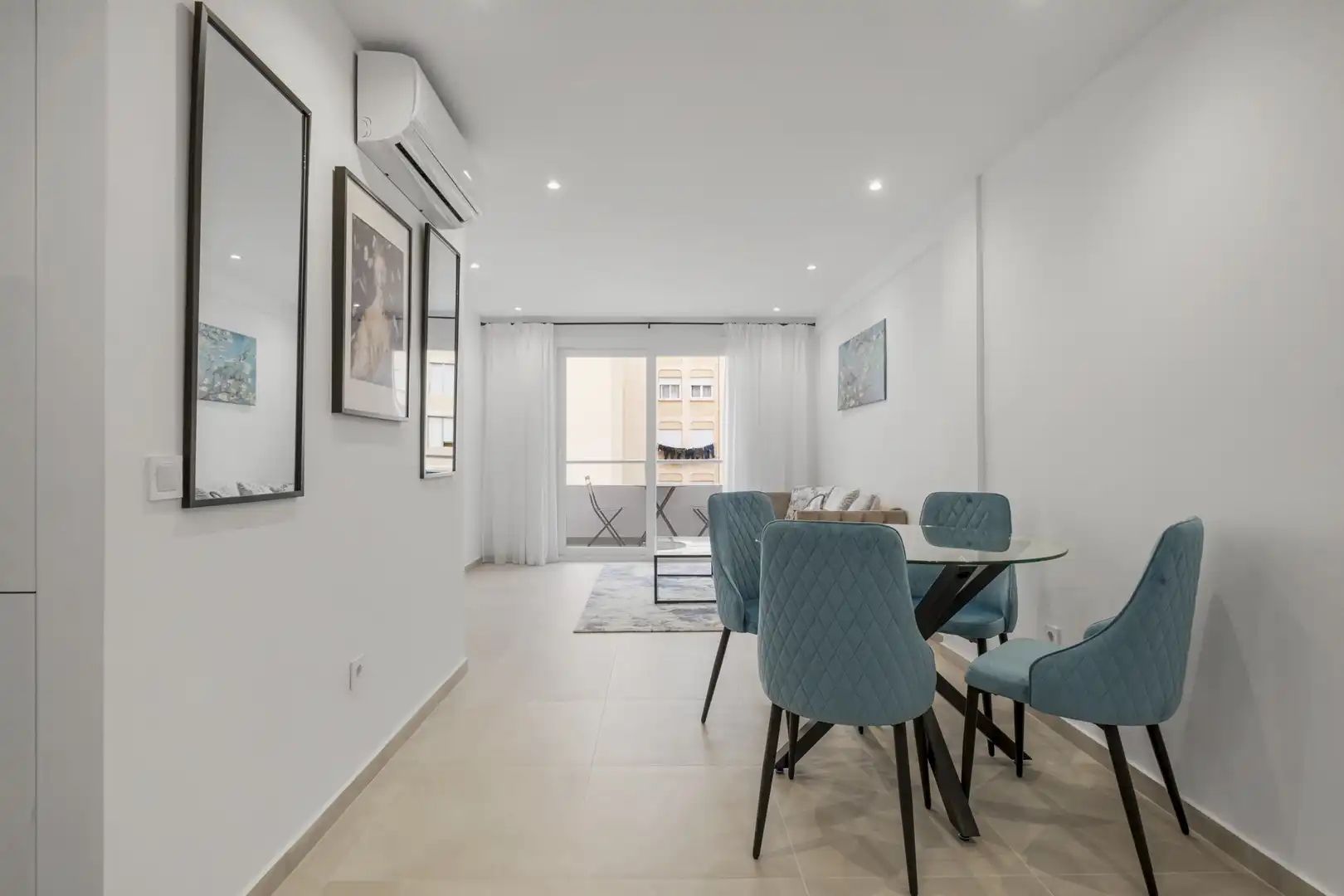 Comedor de Apartamento en venta en Estepona con Aire acondicionado, Terraza y Amueblado