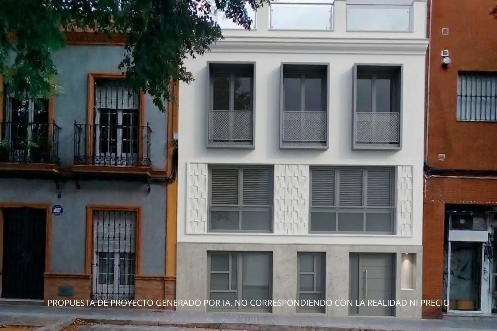 Exterior view of Houses for sale in Sevilla