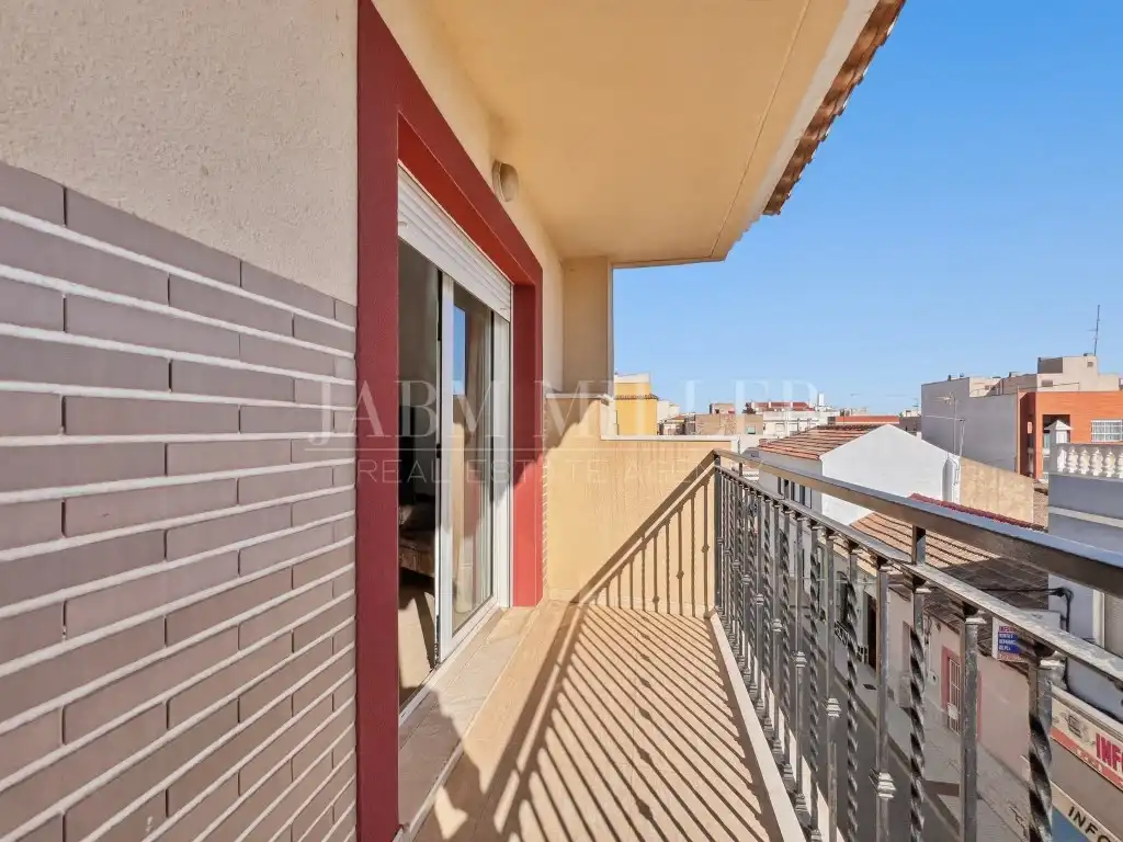 Balcony of Flat for sale in Los Alcázares  with Air Conditioner, Heating and Furnished