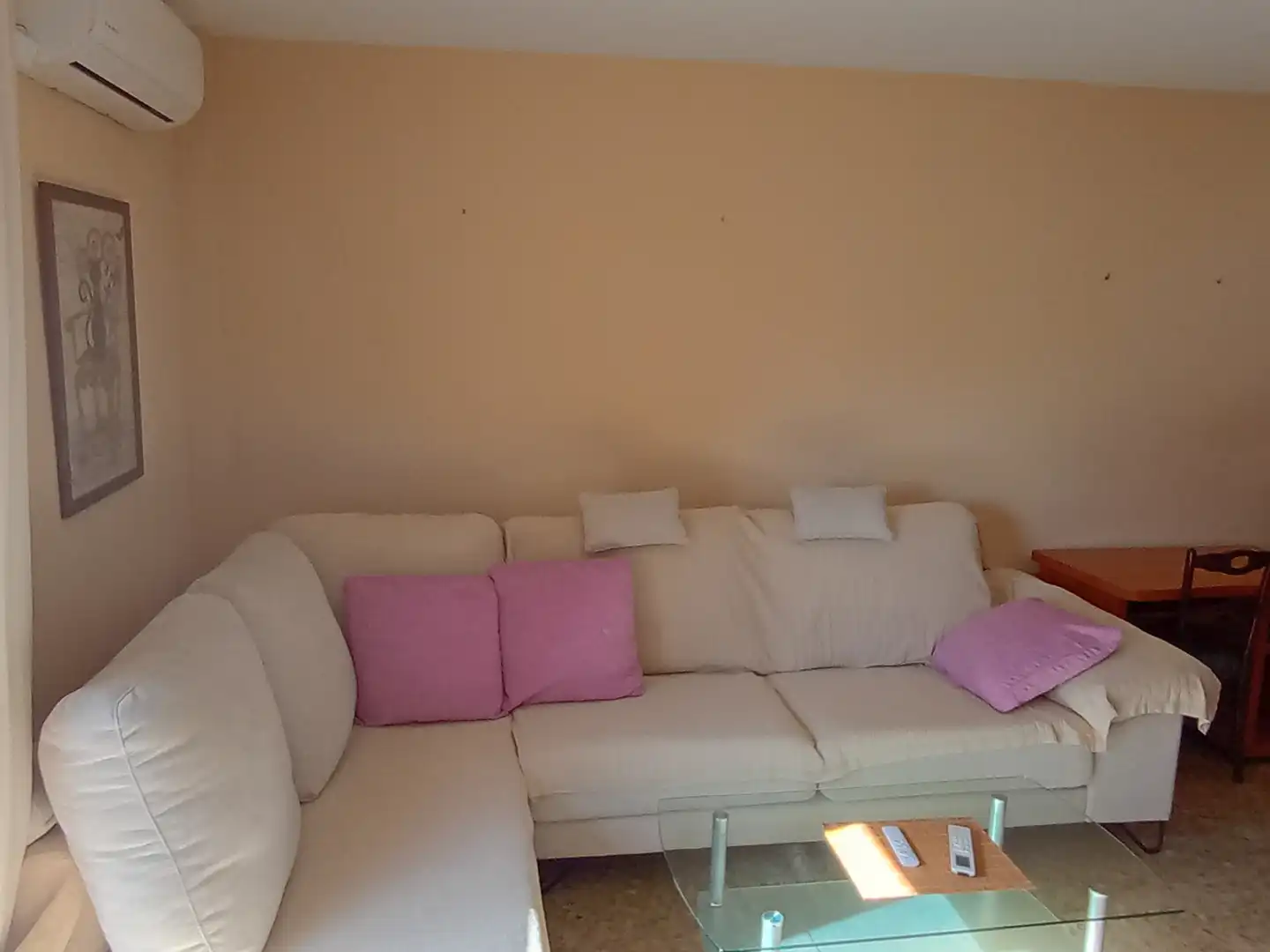 Living room of Flat for rent in Málaga  with Air Conditioner, Heating and Terrace