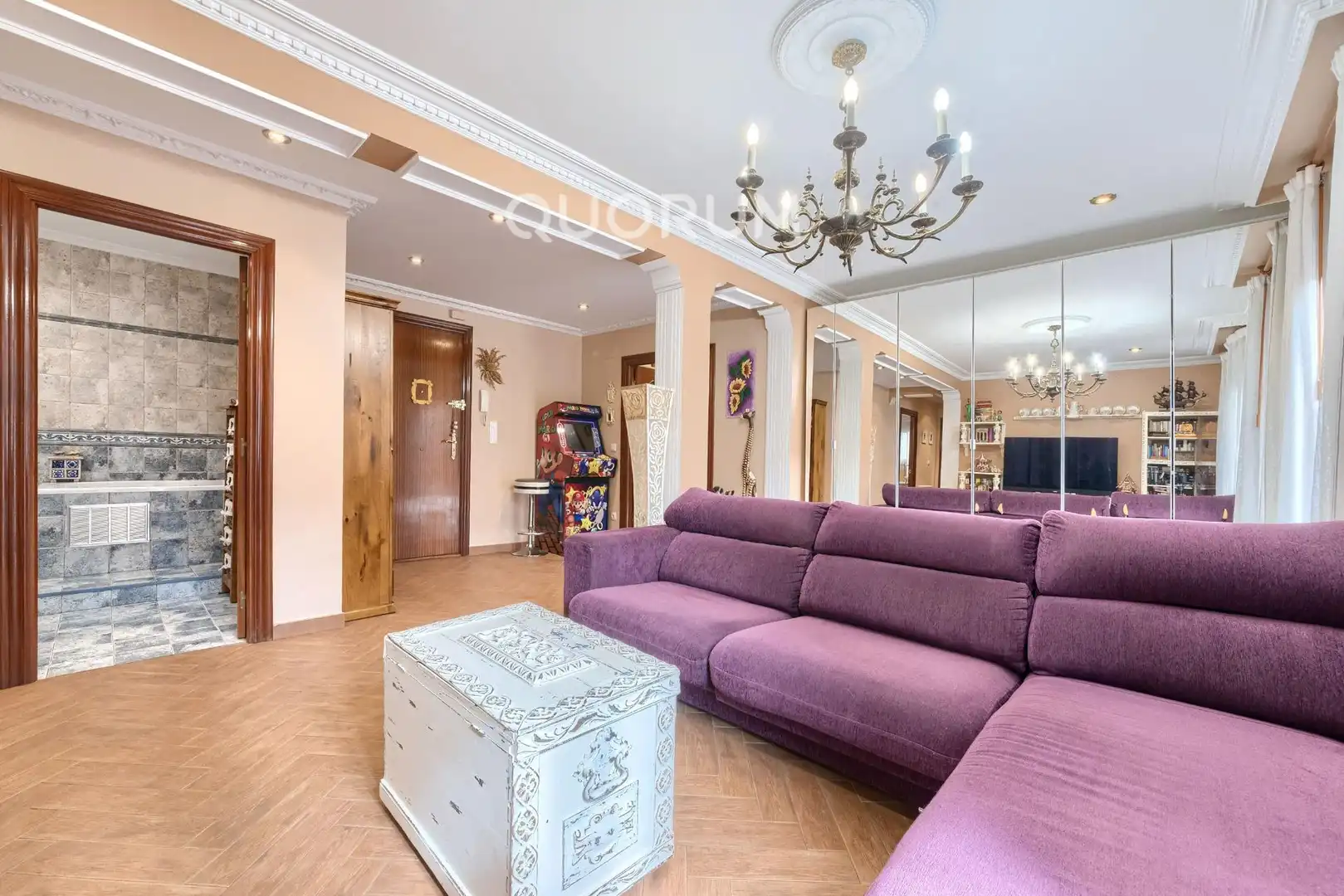Sala de estar de Piso en venta en Barakaldo  con Calefacción y Balcón