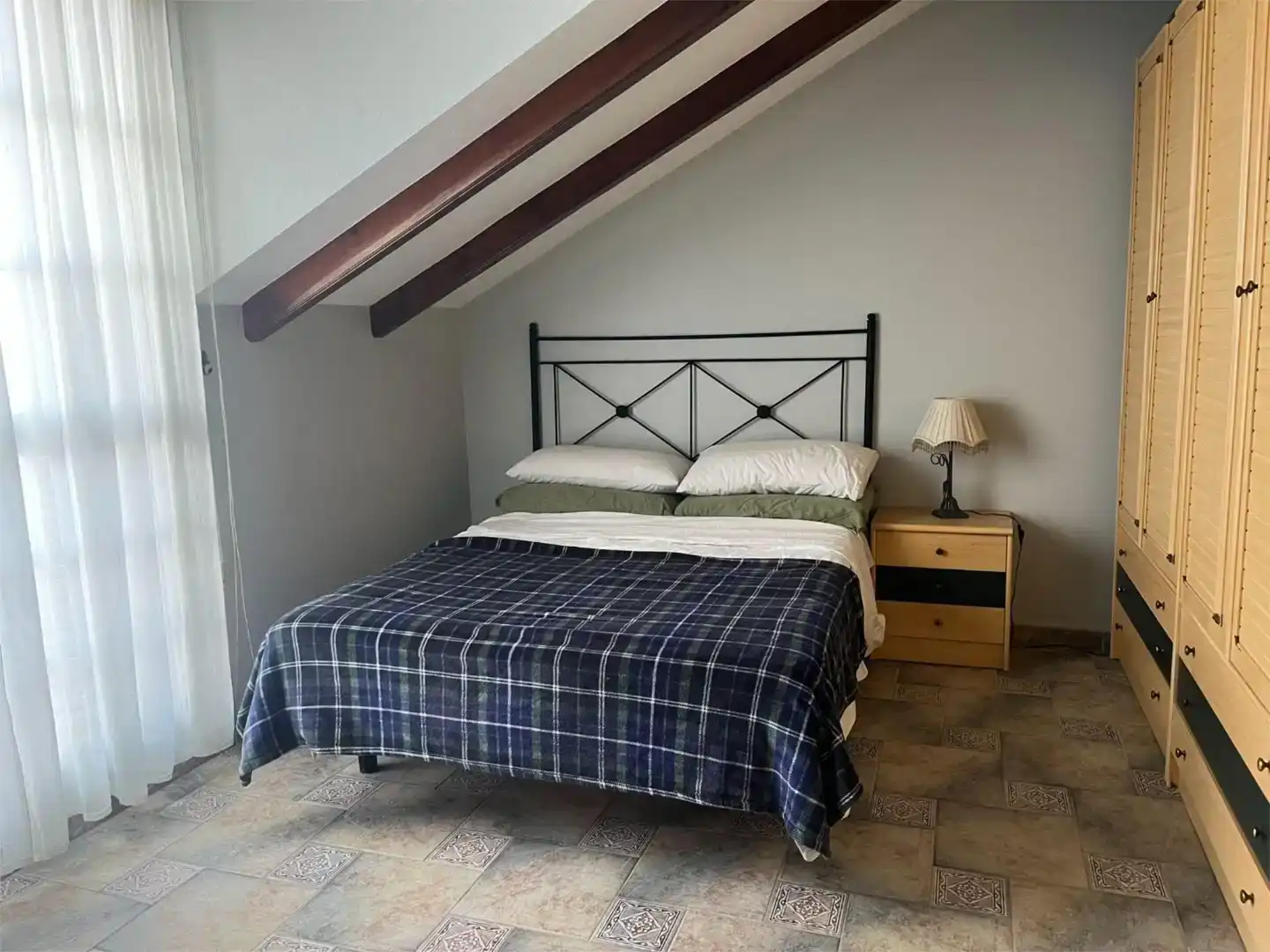 Schlafzimmer von Wohnung zur Miete in Alhaurín El Grande mit Klimaanlage, Schwimmbad und Balkon