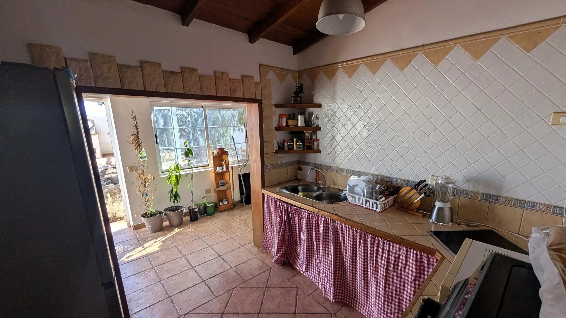 Cuina de Casa o xalet en venda en Antigua amb Jardí privat, Terrassa i Traster