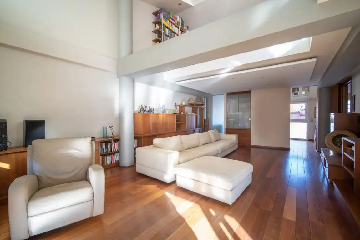 Sala de estar de Casa adosada en venta en Igualada con Aire acondicionado, Calefacción y Terraza