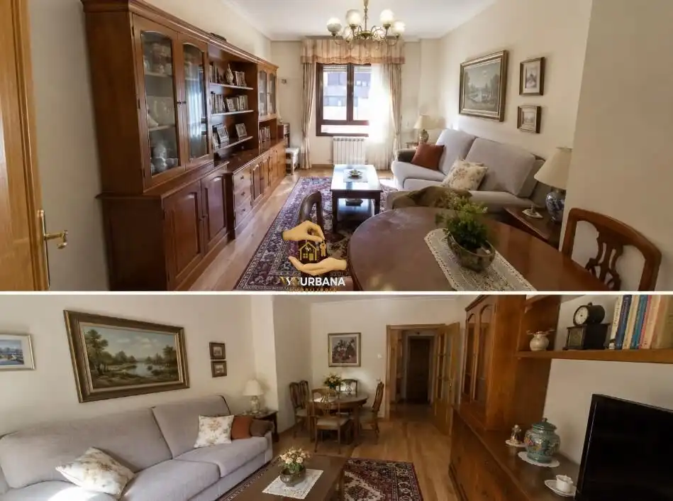 Sala d'estar de Pis en venda en Salamanca amb Calefacció i Terrassa