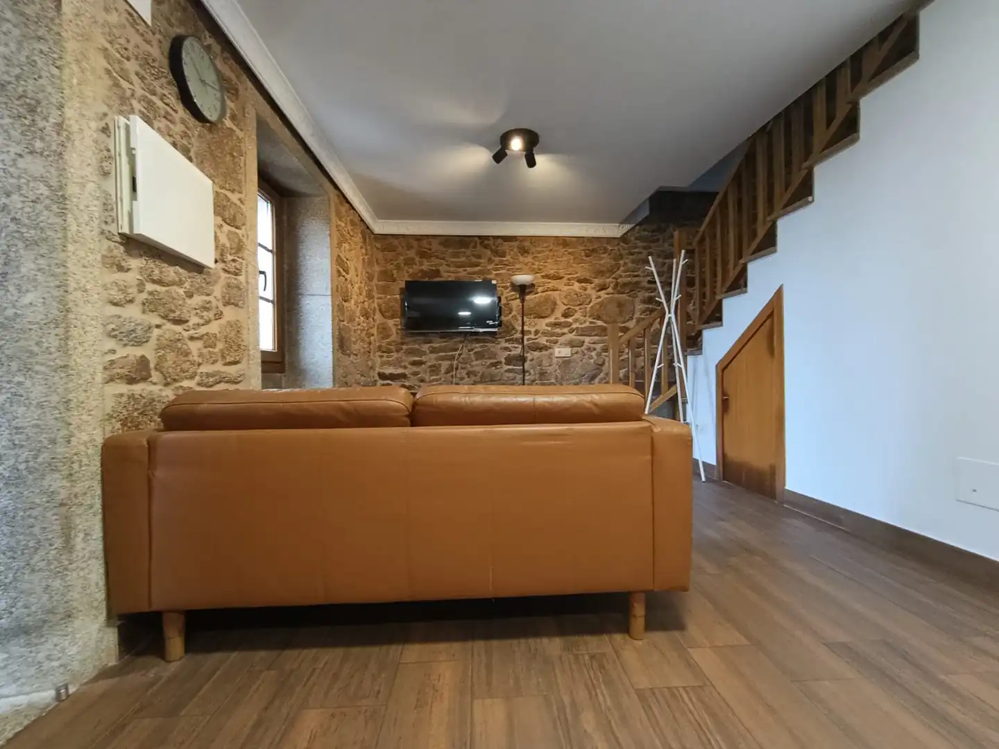 Sala de estar de Casa adosada de alquiler en Arteixo con Terraza, Amueblado y Horno