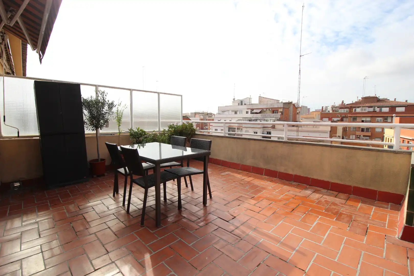 Terrassa de Àtic de lloguer en Barcelona amb Aire condicionat, Calefacció i Parquet
