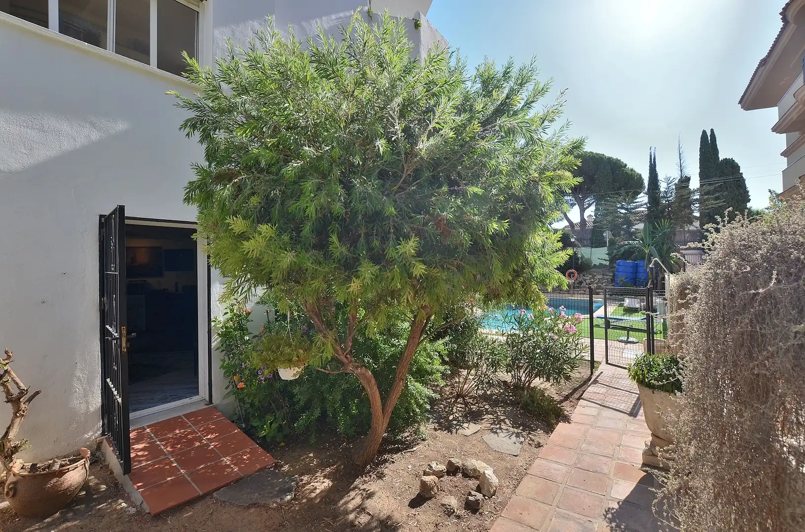 Garden of Duplexes for sale in Mijas  with Air Conditioner, Terrace and Oven