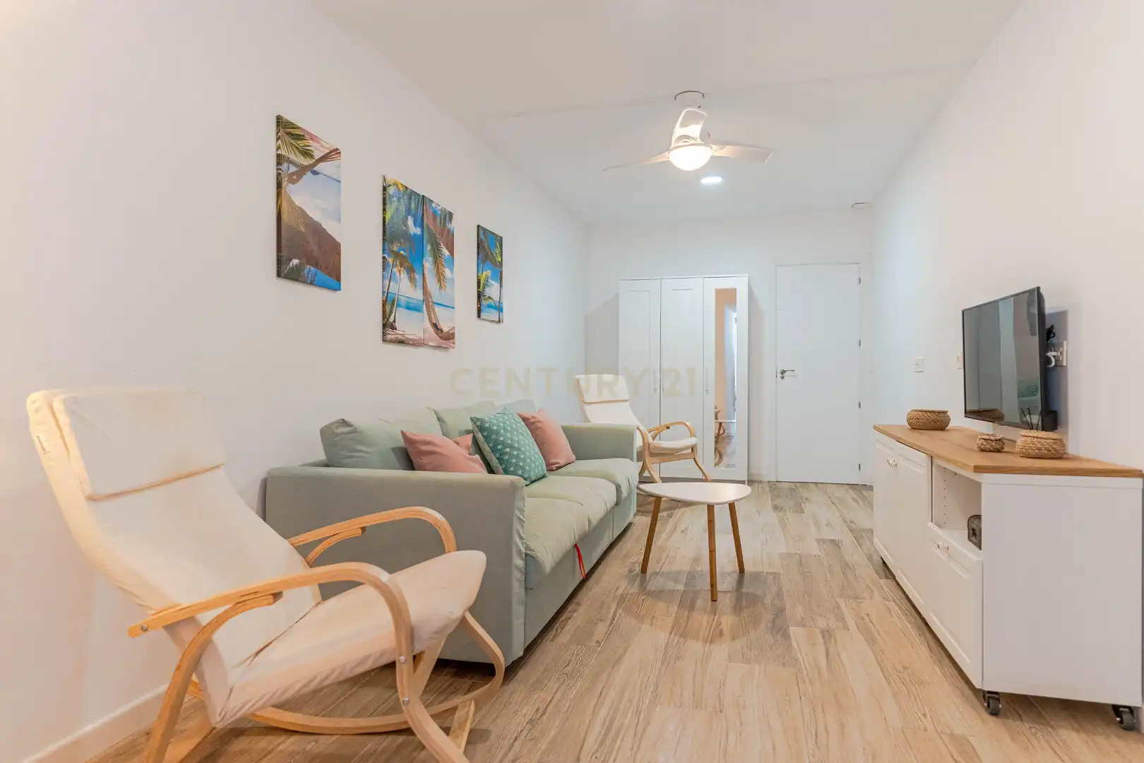 Sala de estar de Casa o chalet en venta en Almuñécar con Aire acondicionado, Lavadora y Microondas