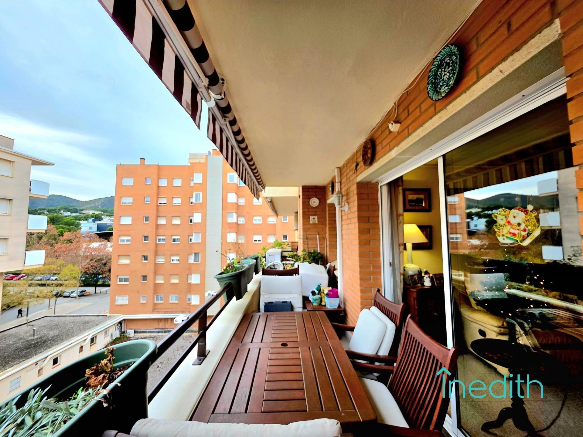 Balcony of Flat for sale in Castelldefels  with Air Conditioner, Heating and Terrace
