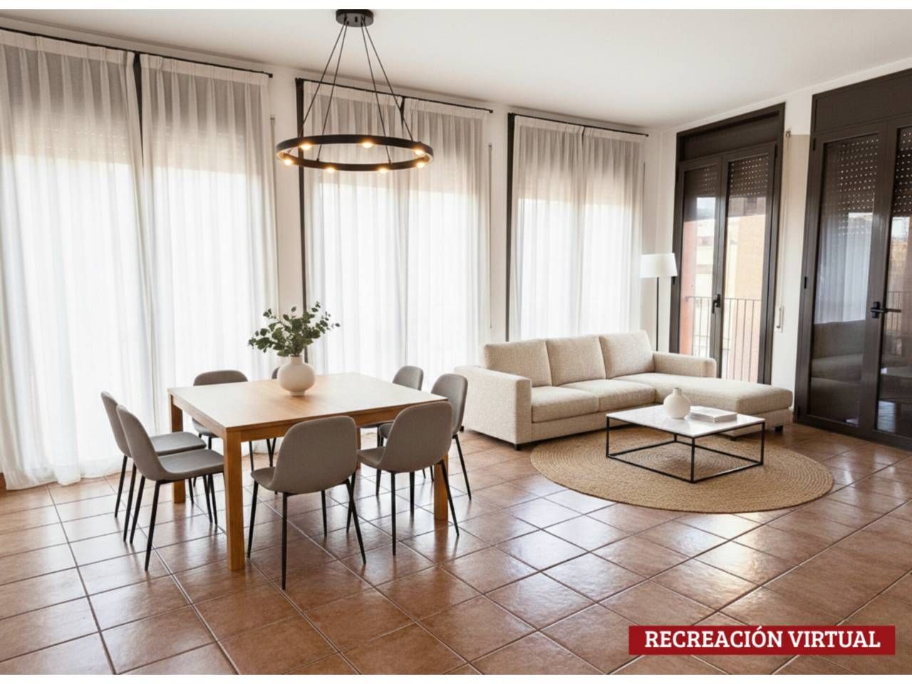 Sala d'estar de Pis en venda en Manresa amb Calefacció