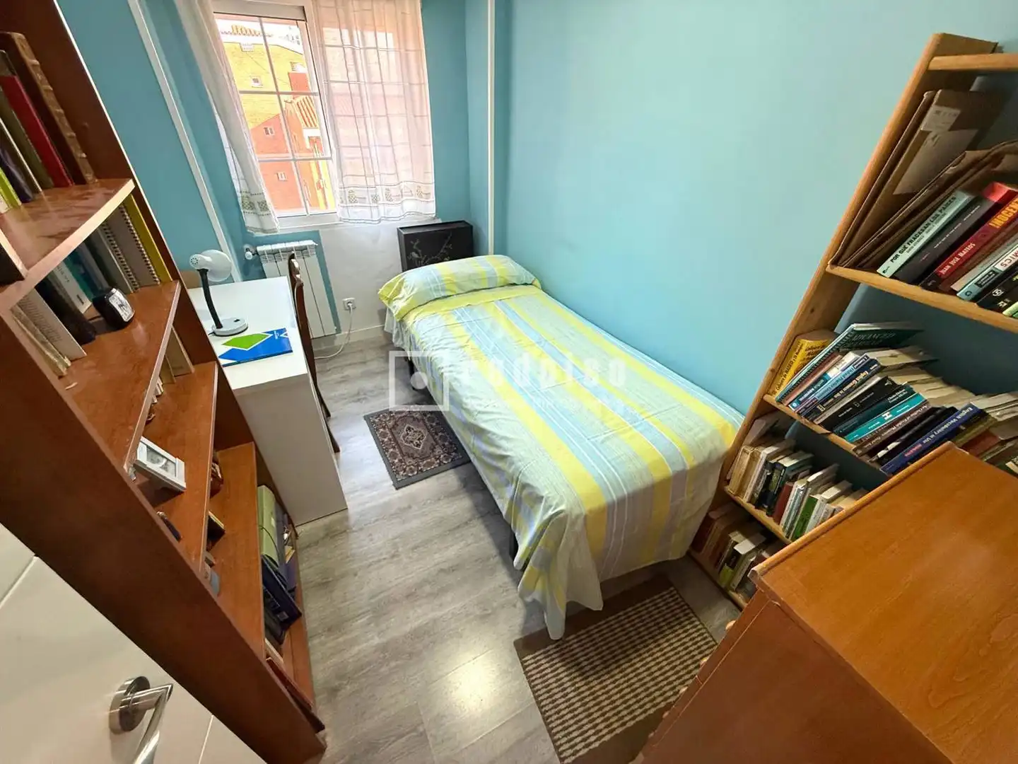Bedroom of Flat for sale in Madrid  with Air Conditioner, Heating and Private garden