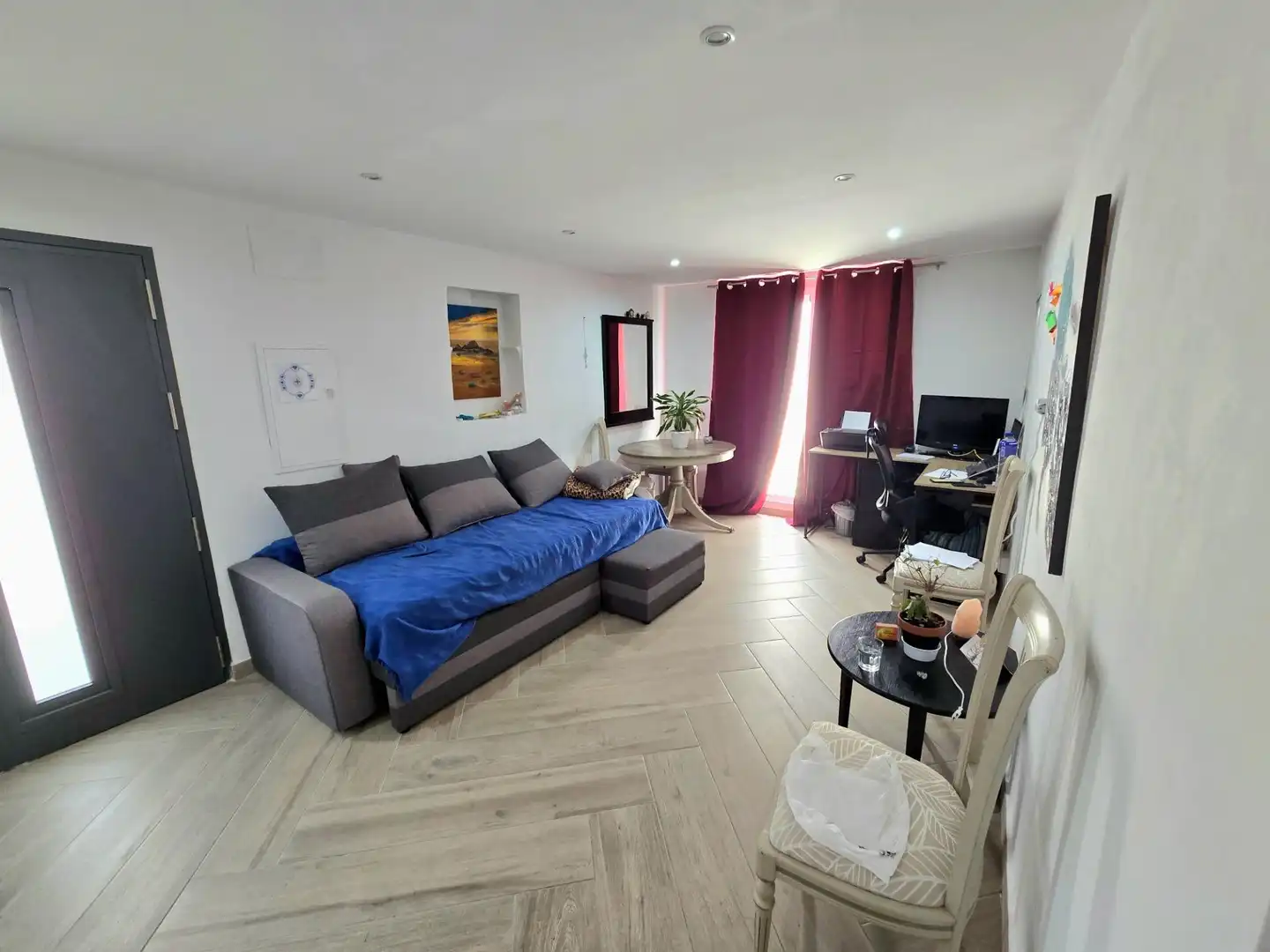 Sala d'estar de Casa o xalet en venda en Alhaurín El Grande amb Terrassa i Balcó