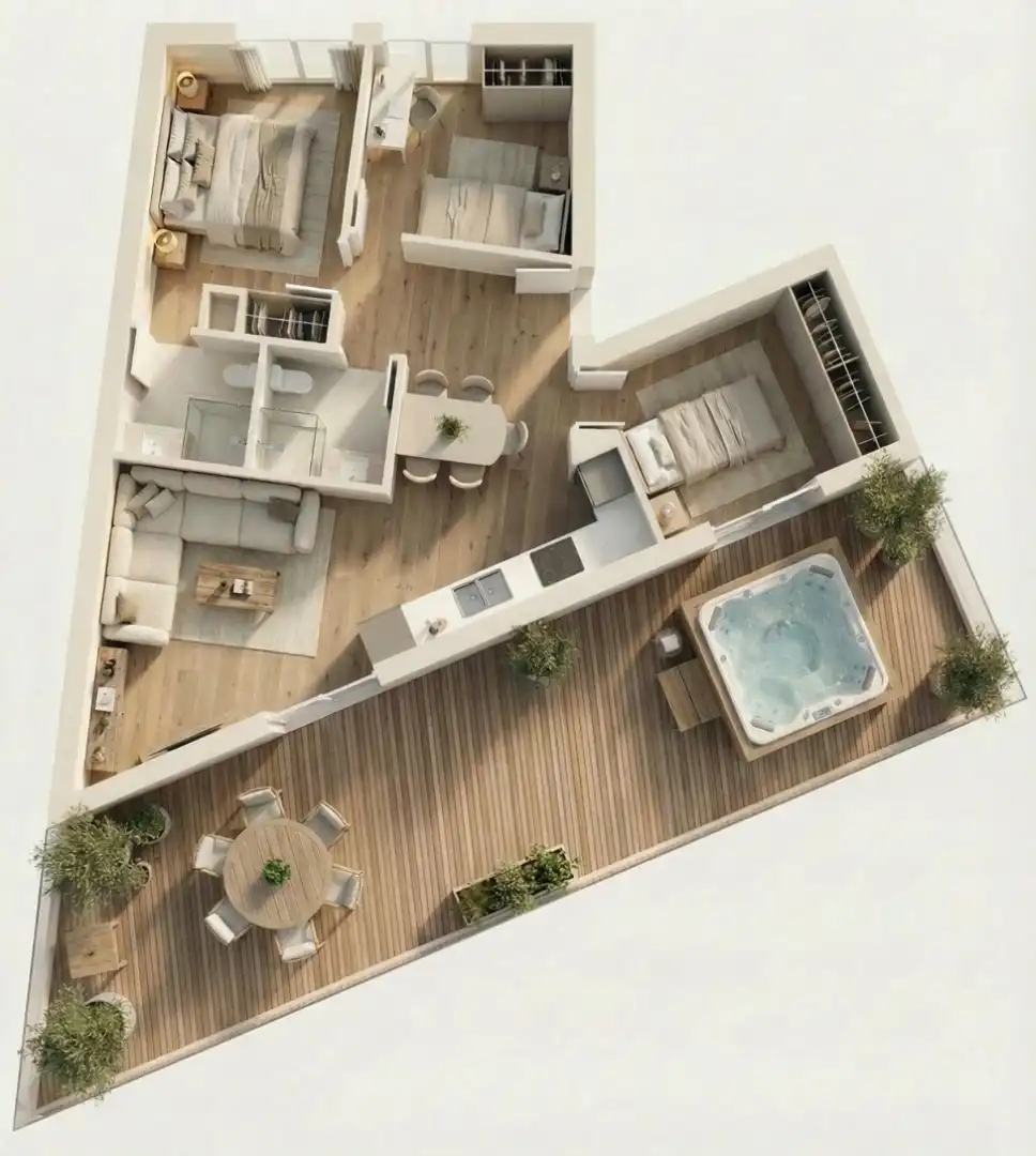 Piso en venta en Maracena con Aire acondicionado, Calefacción y Jardín privado
