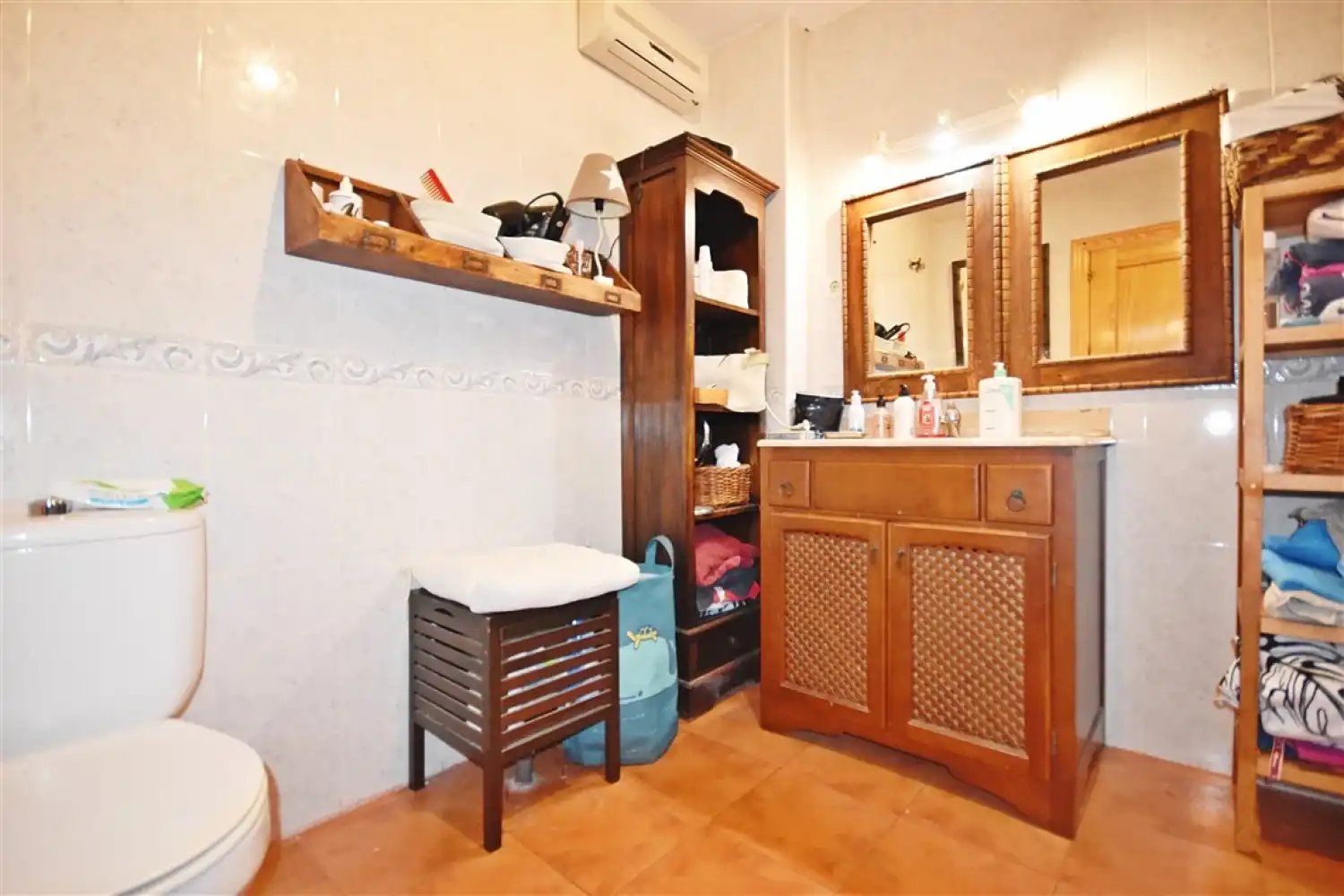 Badezimmer von Maisonette zum Verkauf in Mazarrón mit Klimaanlage, Heizung und Terrasse