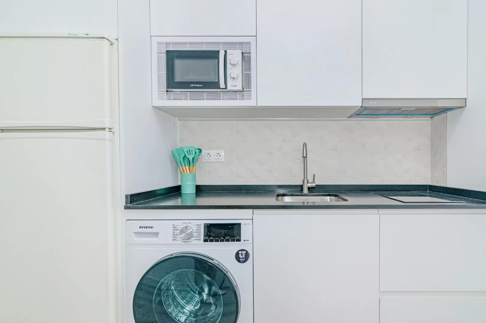 Küche von Wohnung zur Miete in Granada mit Möbliert und Alarm