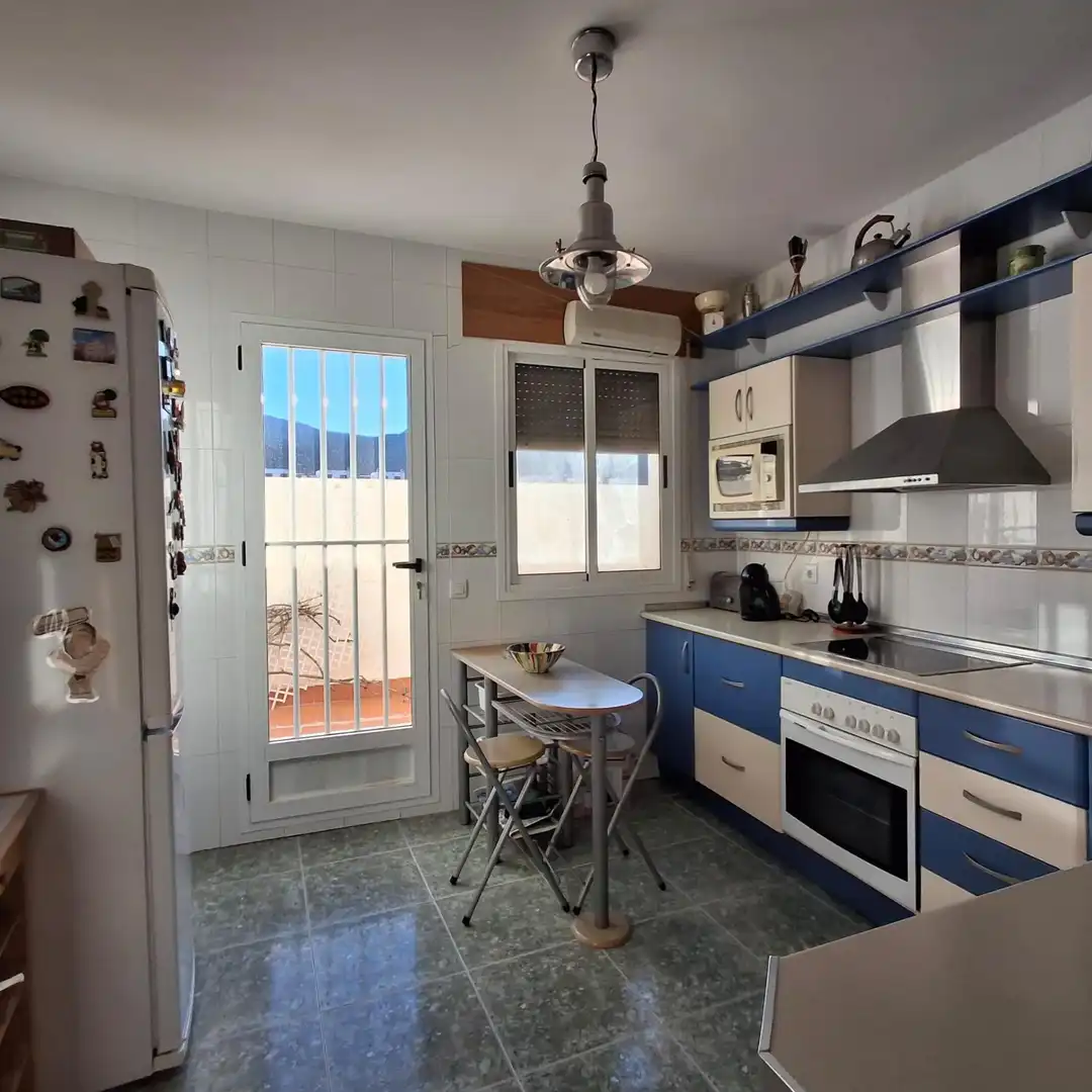 Kitchen of Flat for sale in Fondón  with Air Conditioner, Private garden and Furnished