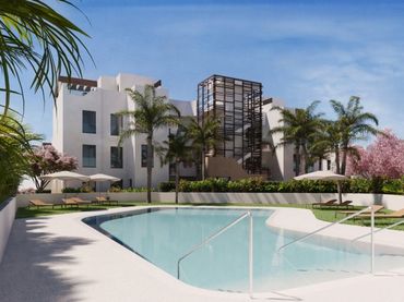 Mini appartamento con piscina in vendita a Estepona Pueblo