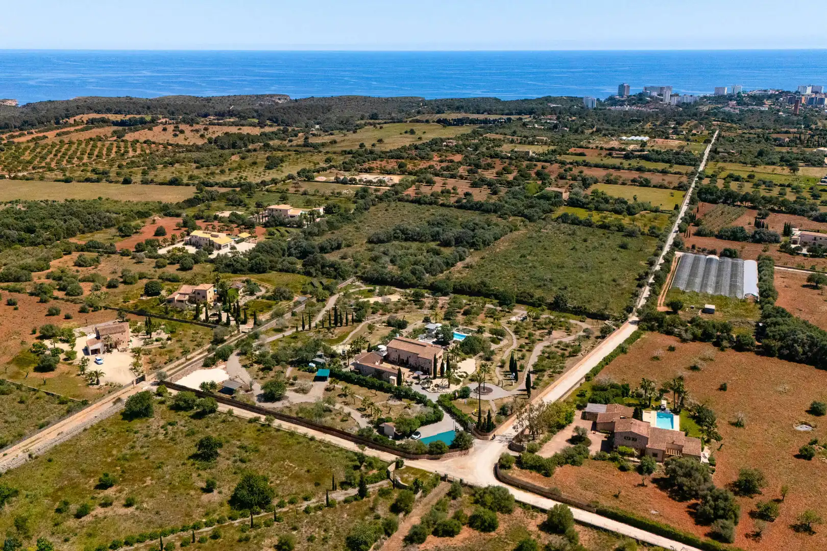 Vista exterior de Finca rústica en venda en Felanitx amb Aire condicionat, Calefacció i Terrassa